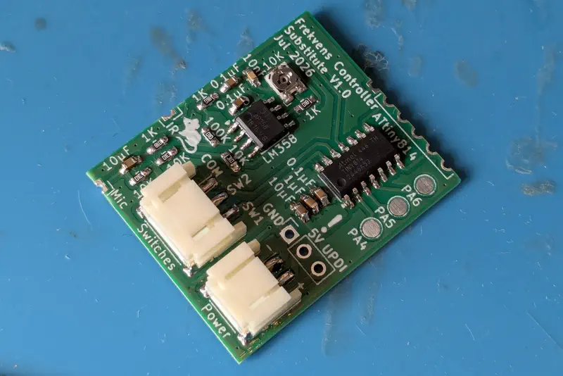 Assembled board.